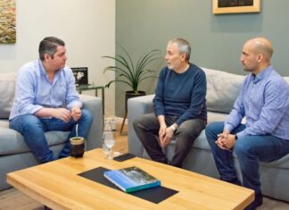 El Intendente recibió al presidente de la Confederación Argentina del Deporte