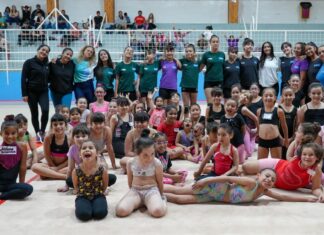 Con gran convocatoria se realizó la búsqueda de talentos en Gimnasia Rítmica