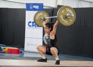 Gran actuación de los pesistas riograndenses en la 2° fecha de la Liga Patagónica de Levantamiento Olímpico