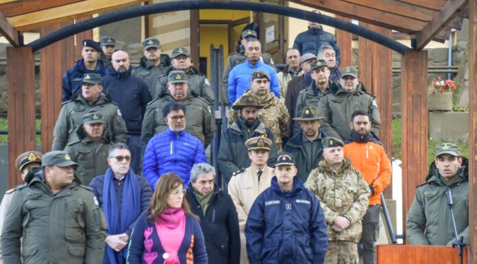 La Municipalidad acompañó la conmemoración del 39° Aniversario del Escuadrón 44 Ushuaia de Gendarmería Nacional