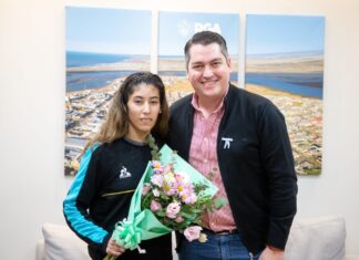El Intendente recibió a la Judoca riograndense Rocío Ledesma