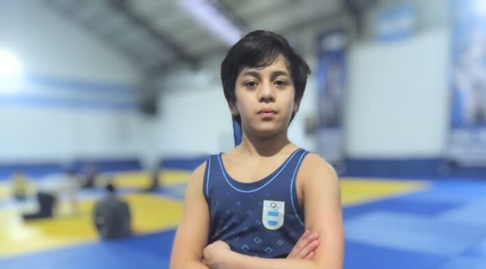 El luchador riograndense Álvaro Miranda, rumbo al Campeonato Panamericano de Lucha en San Salvador