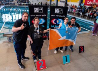 Juegos de la ParaAraucanía: La delegación fueguina regresa a la provincia con 56 madallas