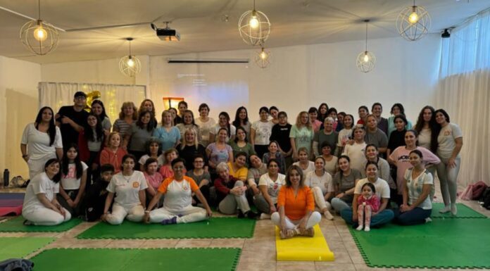 El Centro Fueguino de Yoga cumplió 5 años