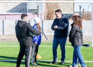La Cancha Municipal de Césped Sintético es la primera en la Patagonia en ser homologada por la FIFA