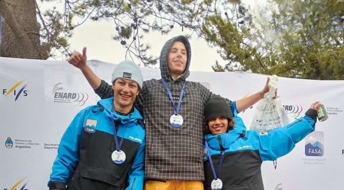 Valen Moreno subió al podio en el Sudamericano de freestyle