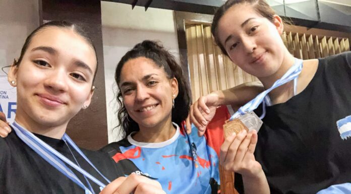 Dos fueguinas lograron medallas en el Nacional de Bádminton
