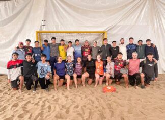 Delegación fueguina de Handball de Playa Viaja a el Calafate
