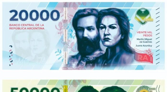 Nuevo billete de $ 50.000: qué se sabe de su entrada en circulación y qué dijo el Gobierno