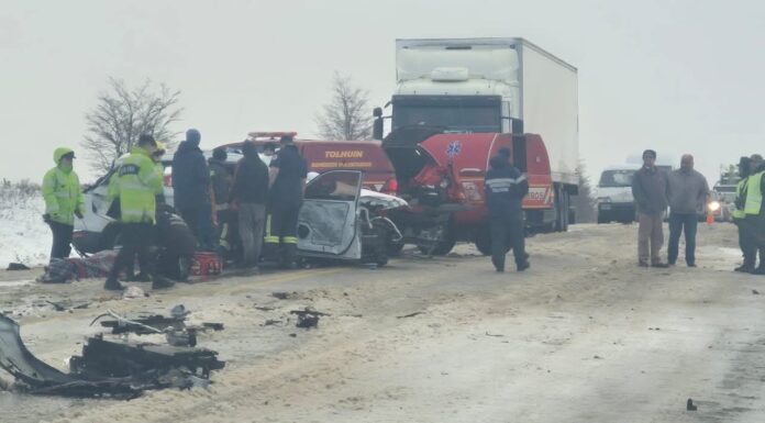 Seis heridos tras un choque frontal en cercanías de Tolhuin