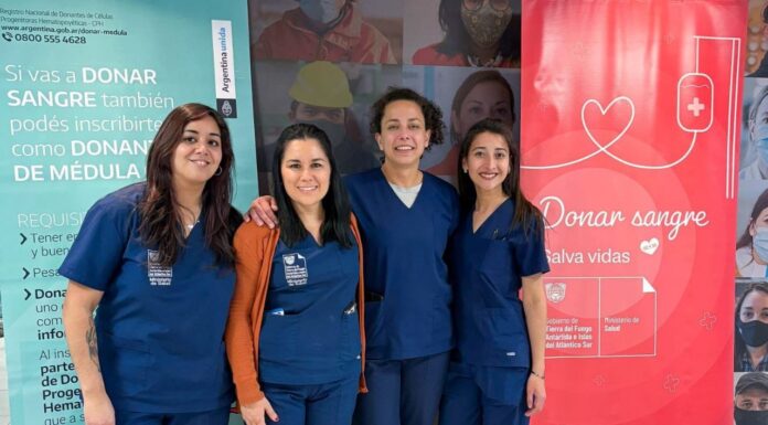 Donar sangre es salvar vidas: fuertes campañas de concientización en Ushuaia y Río Grande