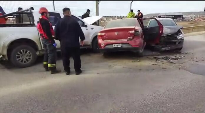 Accidente múltiple en el puente Mosconi: cuatro personas hospitalizadas