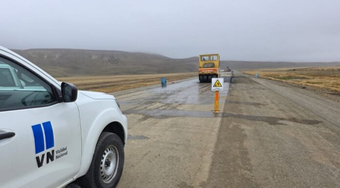 Vialidad Nacional realizará trabajos de reparación en la Ruta Nacional N°3 y la Complementaria ‘i’