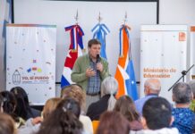 «Seguimos en el camino para que no haya un fueguino o fueguina que no sepa leer y escribir»