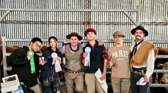 El municipio acompañó la 19° Jura y remate Hereford en Tierra del Fuego