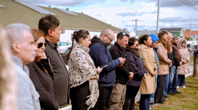 Conmemorativo acto por los 139 años del Genocidio Selk’nam