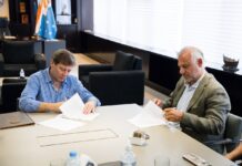 El Gobernador firmó convenio de cooperación con Newsan