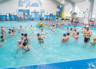 Este verano 2026 se vive en el Natatorio Municipal Eva Perón