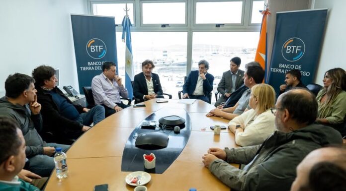 El Banco de Tierra del Fuego presenta herramientas financieras a cámaras empresarias