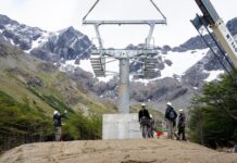 El Cerro Martial inicia el montaje de su medio de elevación