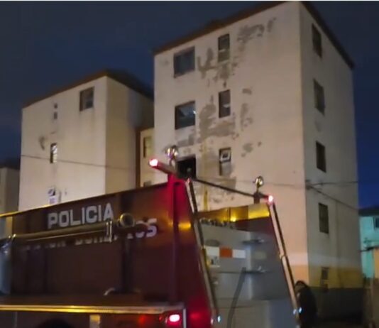 Chacra II: Principio de incendio en una vivienda de Río Grande