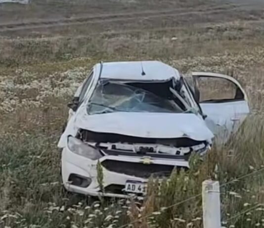 Impactante accidente vial en la zona del Autódromo de Río Grande
