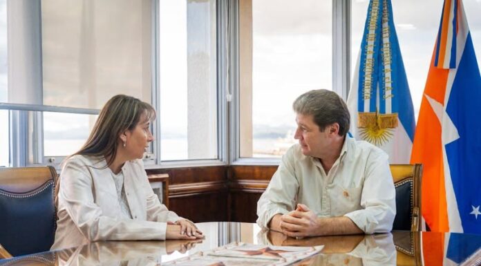 Encuentro entre Melella y la senadora López para evaluar la situación nacional y provincial