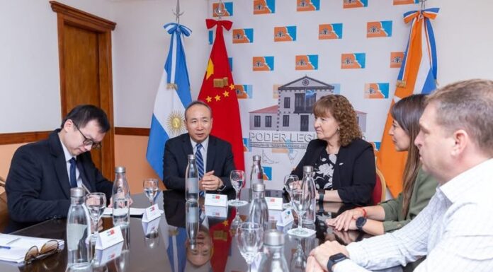 Von Der Thusen promovió inversiones chinas para potenciar el desarrollo de Río Grande