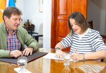 Gustavo Melella oficializó cambios en el Gabinete provincial