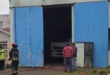 Rápida intervención evitó daños mayores en un galpón de Río Grande