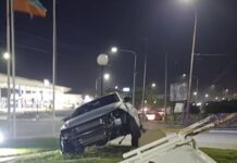 Conductor alcoholizado chocó contra el boulevard y le secuestraron el vehículo