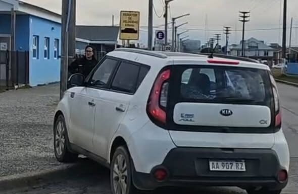 Choque en Mosconi y Piedrabuena dejó una conductora hospitalizada