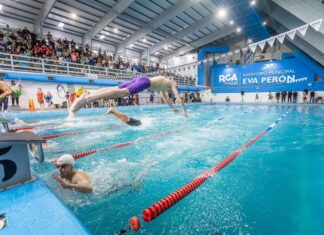 Río Grande fue escenario de una nueva edición del Circuito Patagónico Austral de Natación
