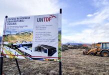 La UNTDF inició la construcción de su nueva residencia universitaria en Ushuaia