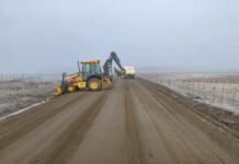 Avanzan las tareas de reparación en la Ruta Provincial N° 7