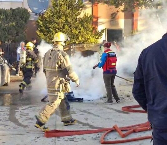 Incendio en un departamento de Chacra 2 dejó a una mujer con quemaduras