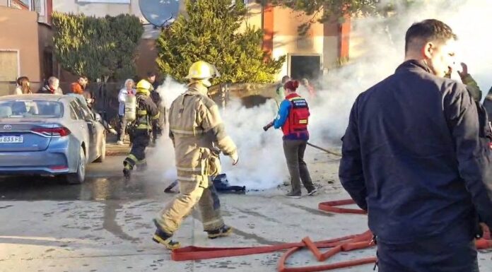 Incendio en un departamento de Chacra 2 dejó a una mujer con quemaduras