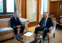 Melella y Santilli analizaron una agenda vinculada al desarrollo y las prioridades de Tierra del Fuego